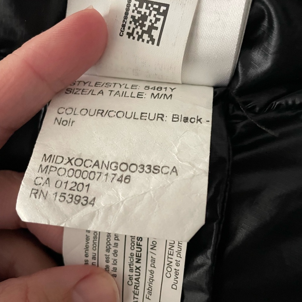 Canada Goose Kids Black Puffer Jacket - Picture 3 of 6
